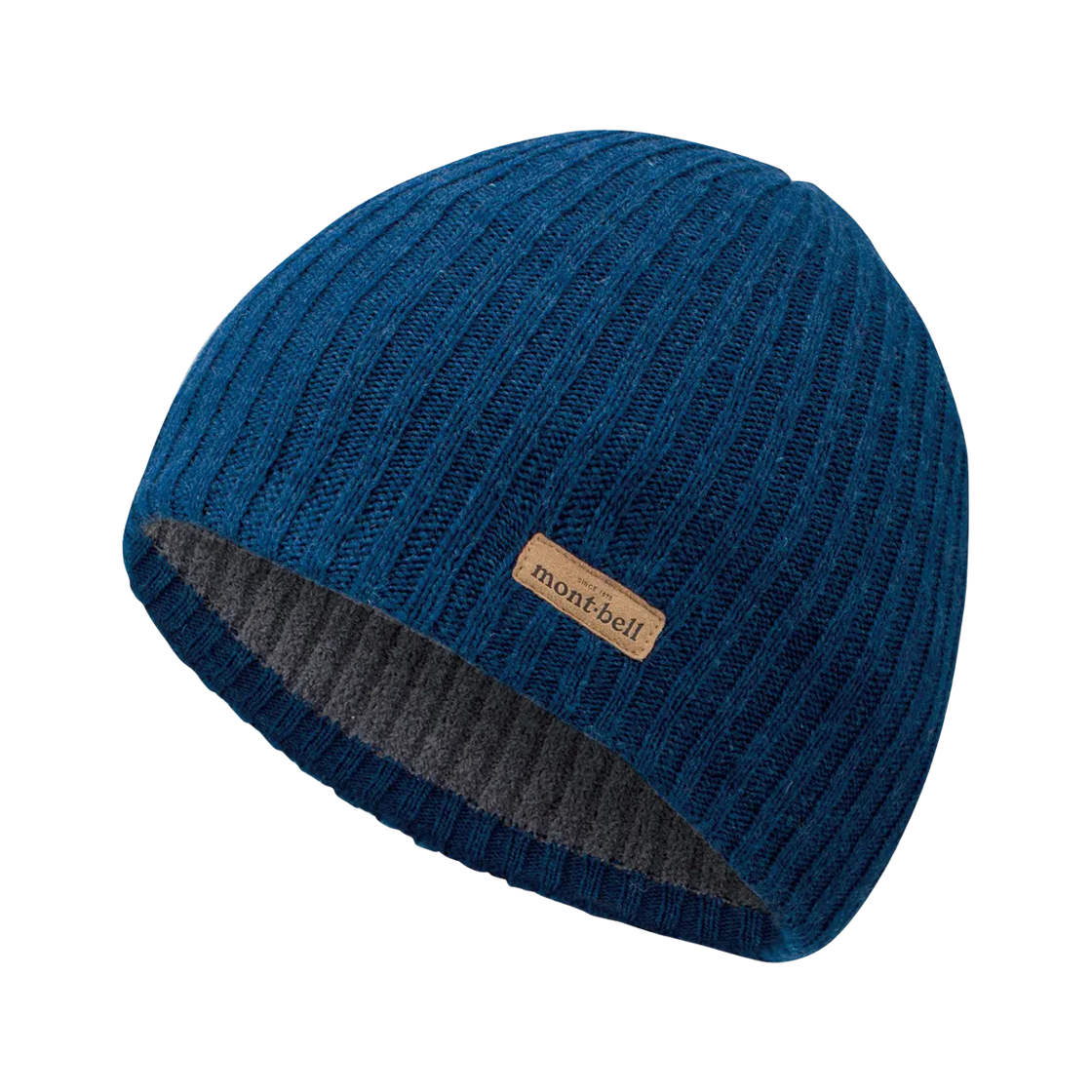 1118586 Montbell Rib Knit Watch Cap #1 Indigo