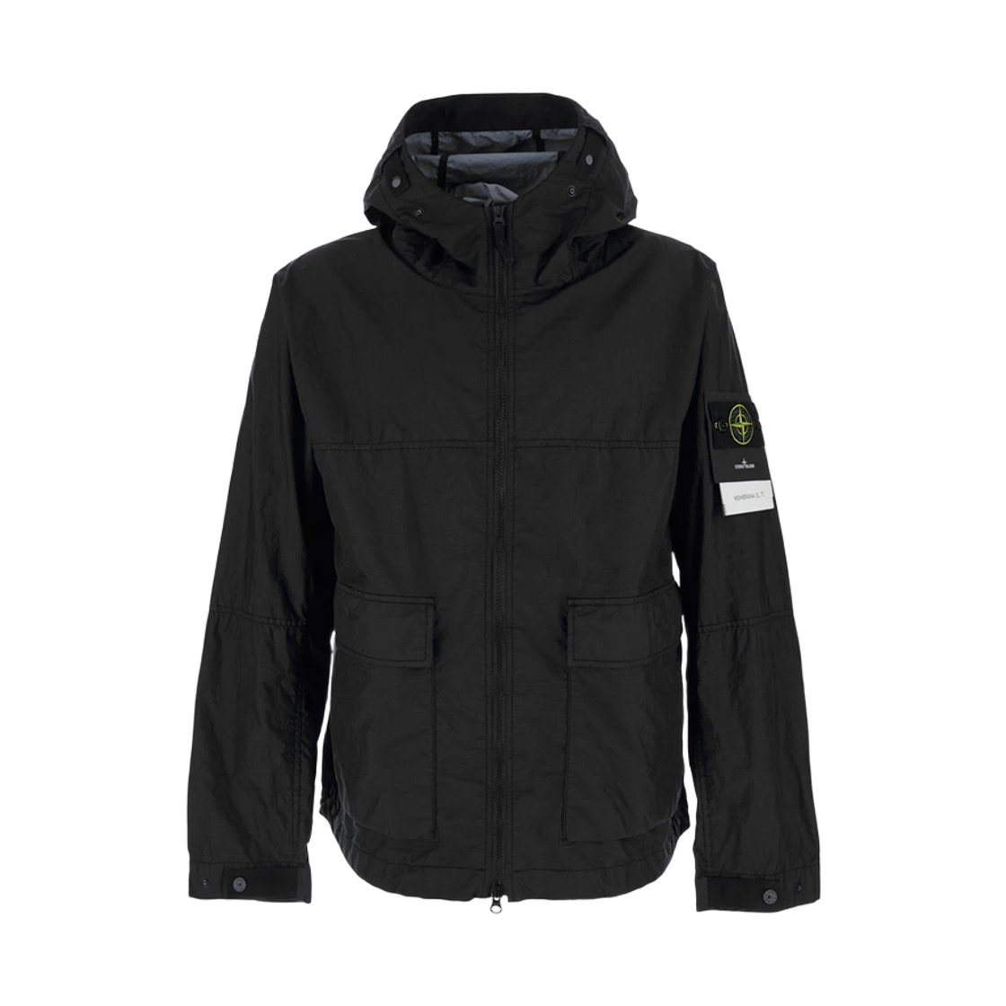 L1S15 4100004 S0A21 V0029 [20% 쿠폰] Stone Island 4100004 Membrana 3L TC Hooded Jacket Water-Resistant Membrane Black - 26SS