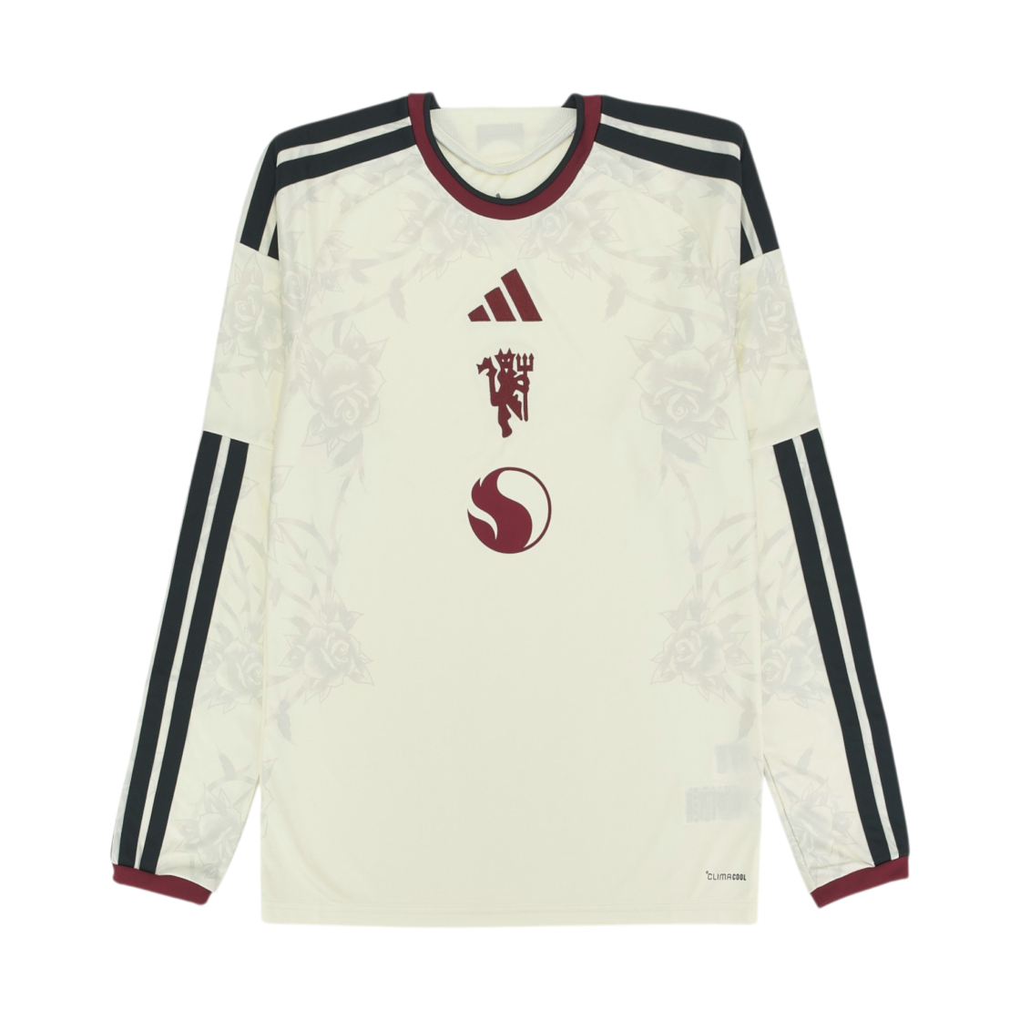KB5560 Adidas Manchester United 2026/27 Third Long Sleeve Jersey Ivory - KR Sizing (Non Marking Ver.)