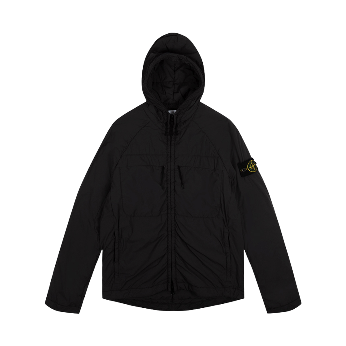 731541228 V0029 [25% 쿠폰] Stone Island 15th Anniversary Badge Comfort Tech Hooded Jacket Black
