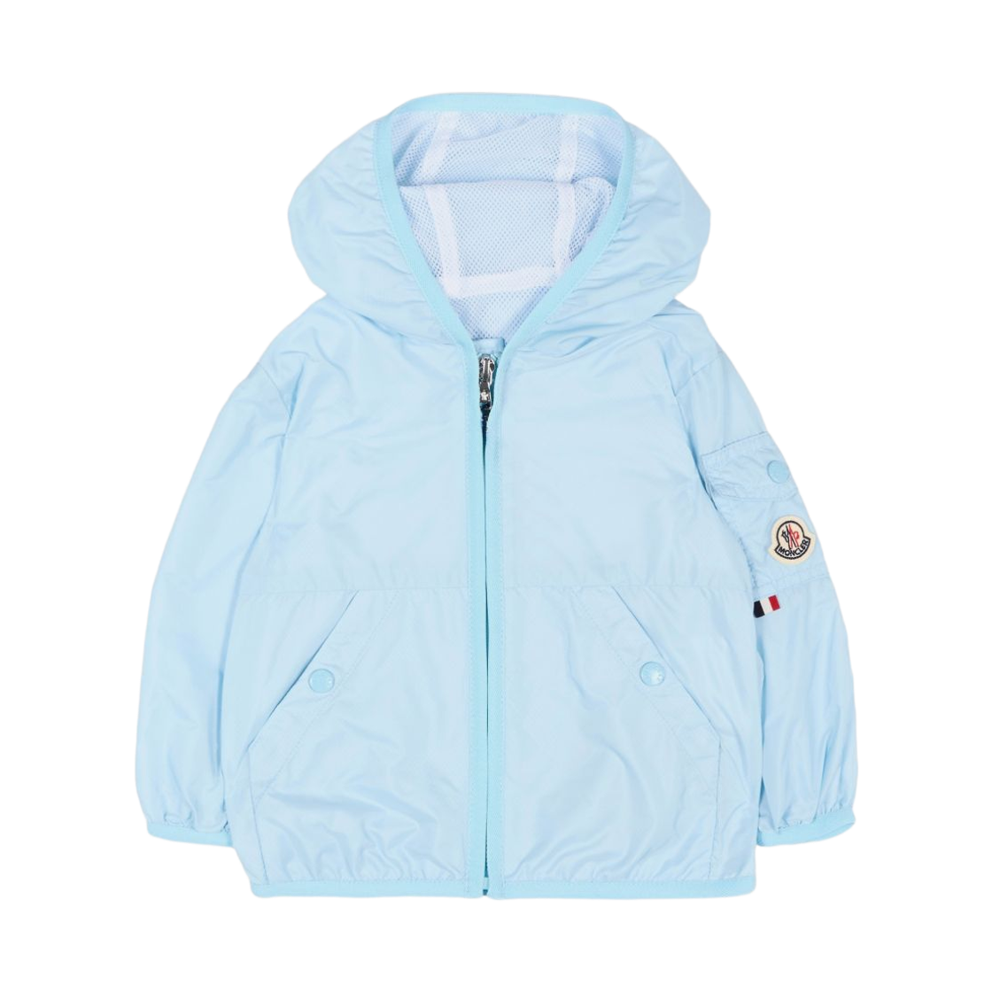 L1-951-1A00016-53A5E-711 (Kids) Moncler Songu Hooded Jacket Light Blue - 26SS