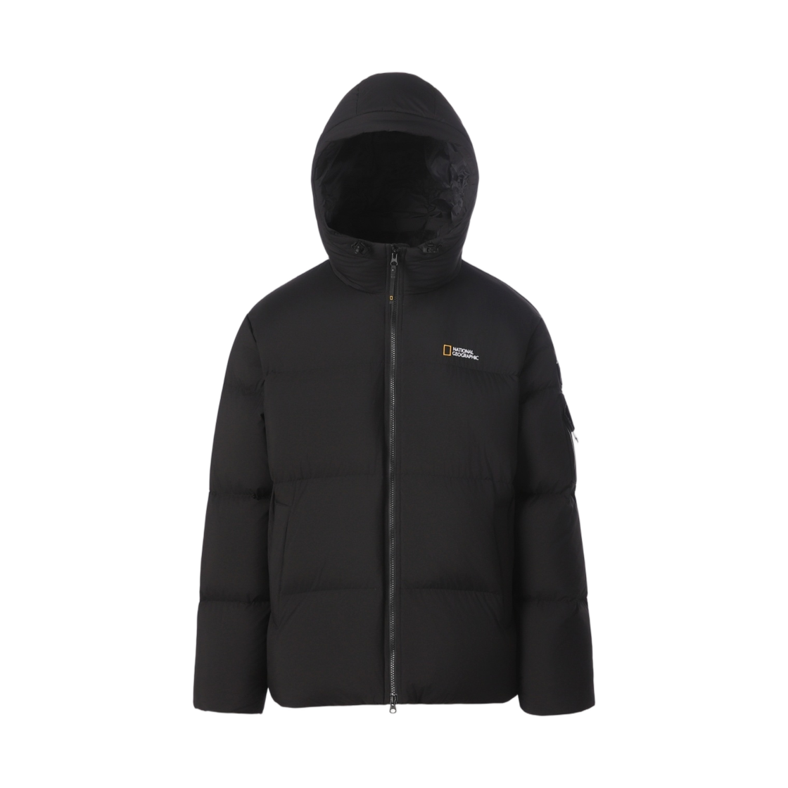 N264UDW880 National Geographic Goldenmole Hooded Goose Down Jumper Black