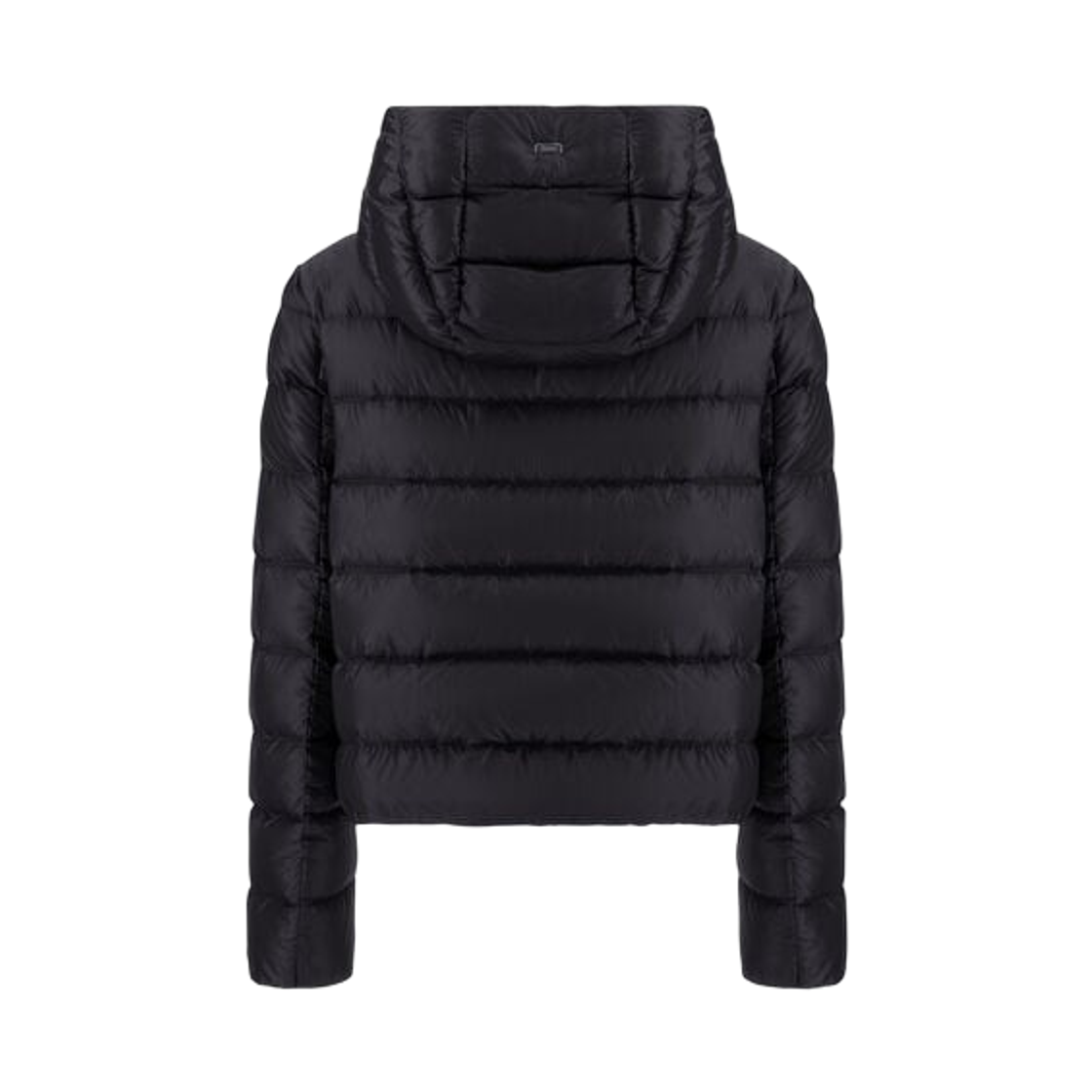 (W) 에르노 울트라라이트 나일론 리조트 자켓 블랙((W) Herno Ultralight Nylon Resort Jacket Black) - 2