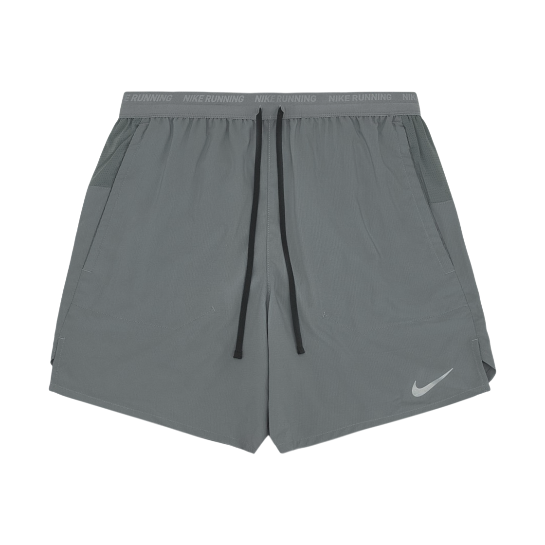 DM4762-084 Nike Dri-Fit Stride 7 Inch Brief Lined Running Shorts Smoke Grey Black - Asia
