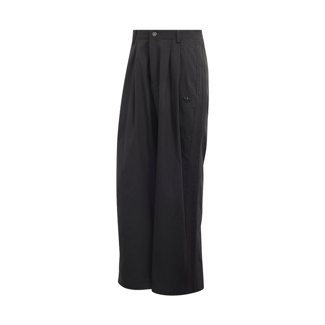 KR9140 Adidas Triple Pleated Pants Utility Black - KR Sizing