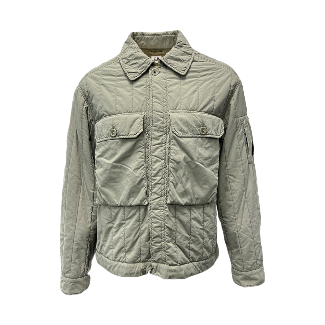 19CMOW080A 110437G 356 [25% 쿠폰] C.P. Company Padding Jumper Khaki - 25FW