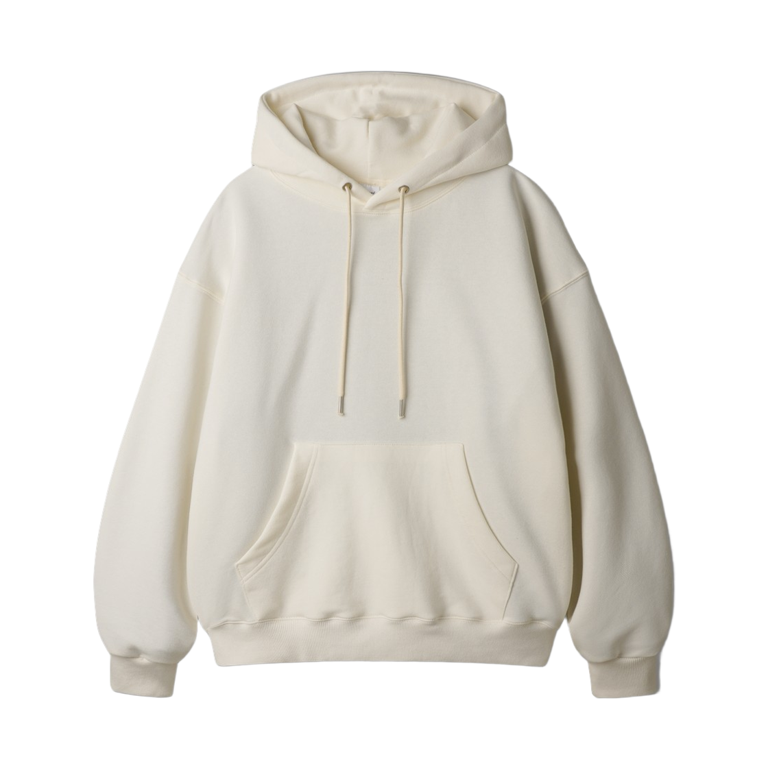 KJHD2674_cream_29 JEMUT Plain Essential Hoodie Cream KJHD2674