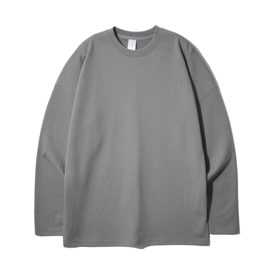 KJLT2153_darkgray_k JEMUT Overfit Layered Long T-Shirts Dark Gray KJLT2153