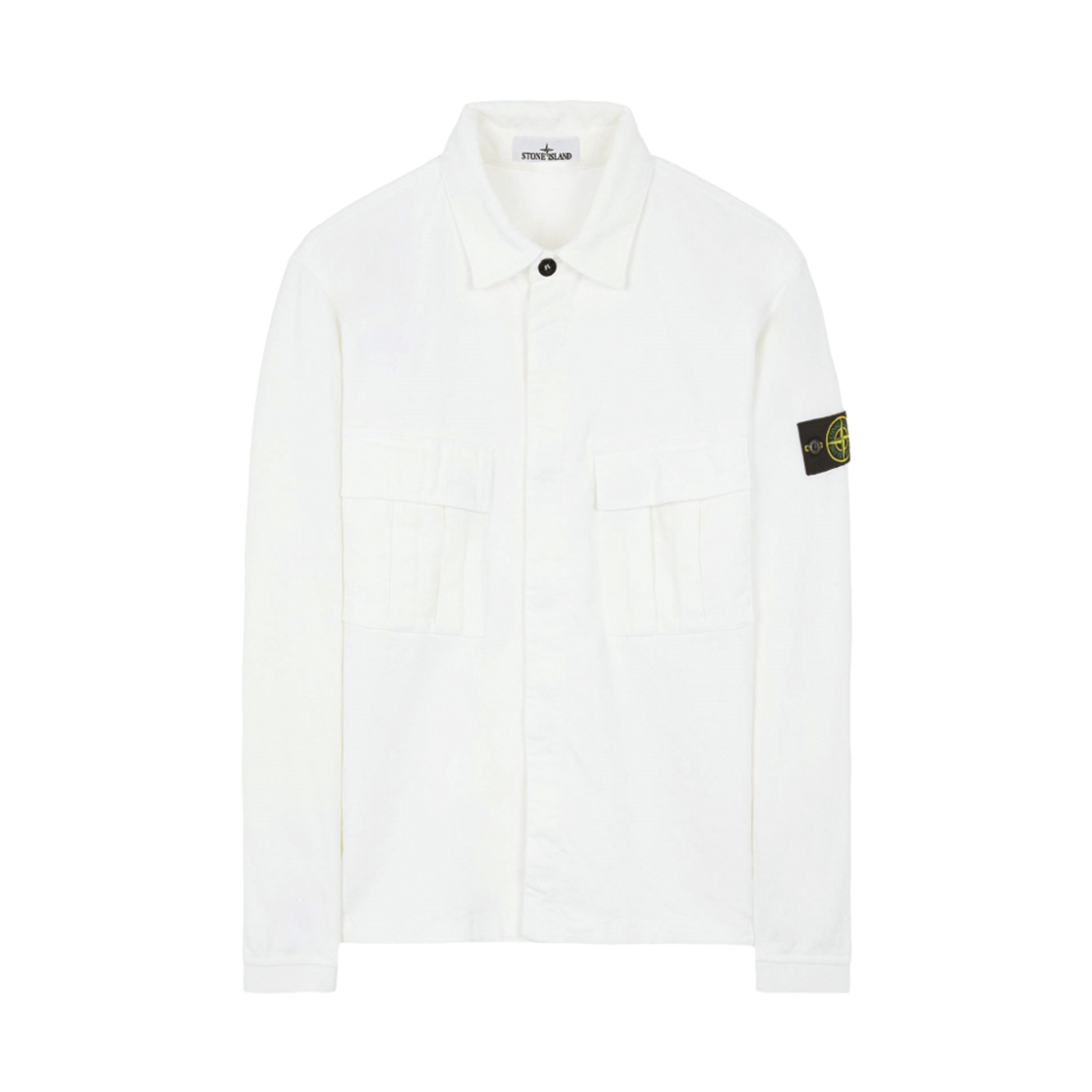 771511305 V0001 [25% 쿠폰] Stone Island 14th Anniversary Logo Patch Pocket Shirt Jacket