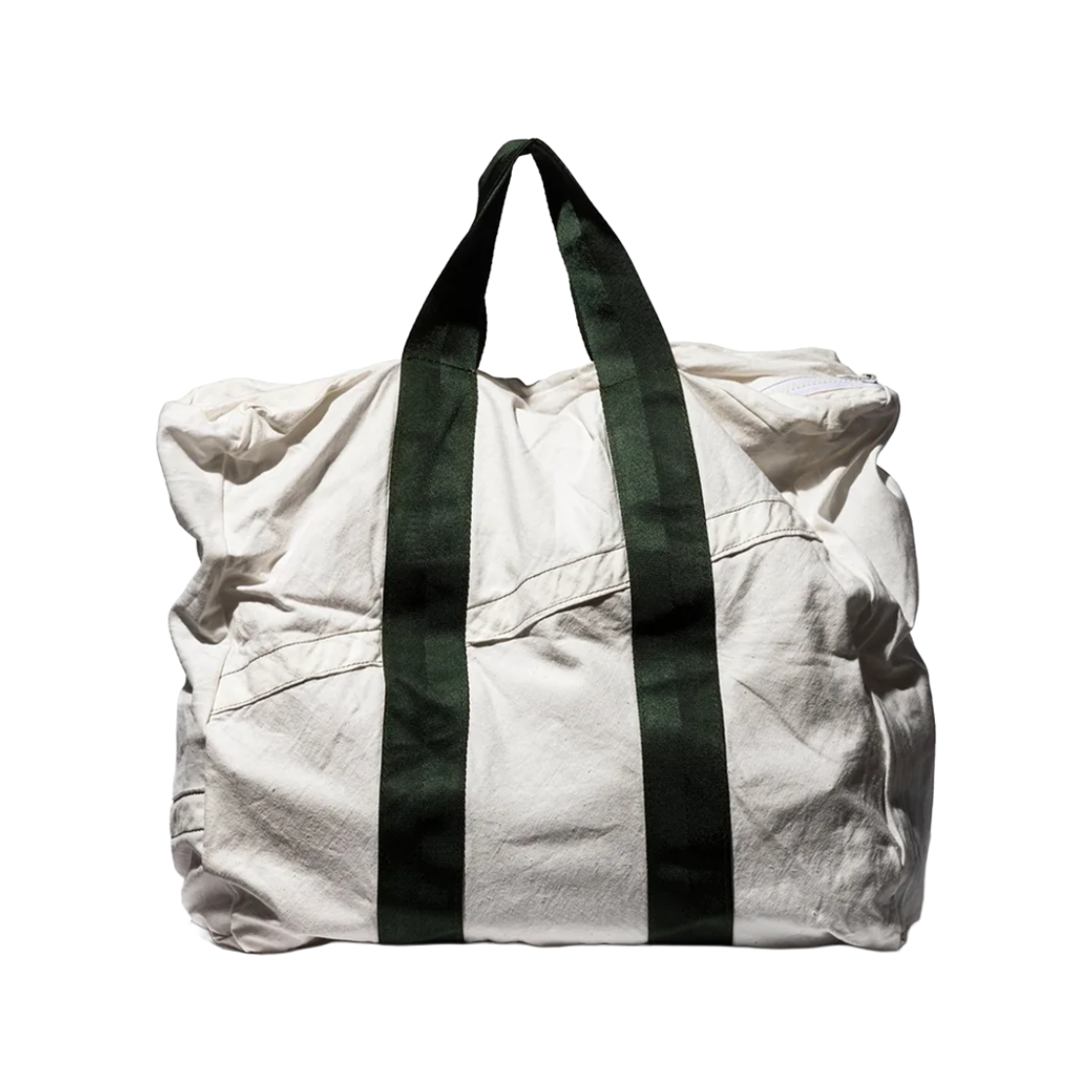 푸에브코 빈티지 파라슈트 토트 백 그린 벨트 - 26FW(Puebco Vintage Parachute Tote Bag Green Belt - 26FW) - 1