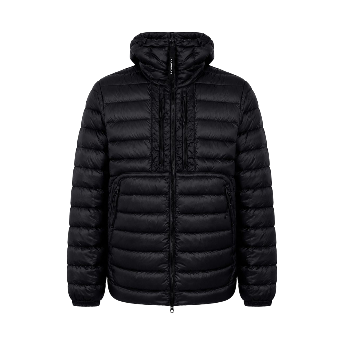 21CMOW021A110416A888 C.P. Company D.D. Shell Goggle Chest Pocket Jacket Total Eclipse Blue - 26FW