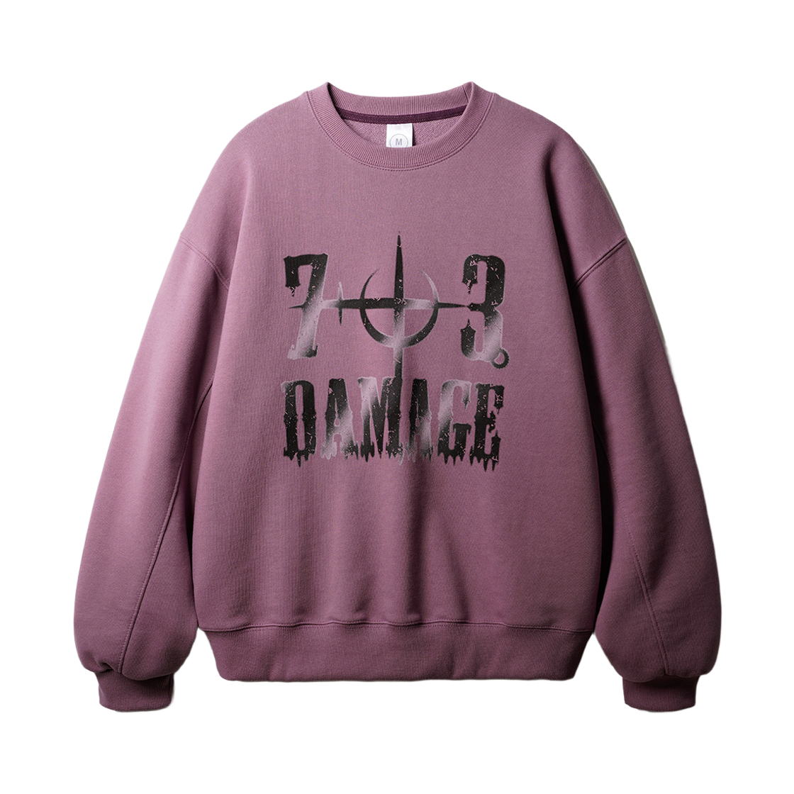 SOMT2539_palepurple_29 JEMUT Damage Overfit Sweatshirts Palepurple SOMT2539
