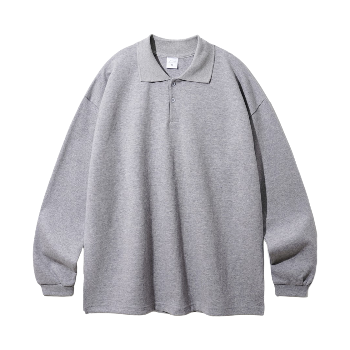 YHLT2471_gray_29 JEMUT Cheff Collar Long T-shirts Gray YHLT2471