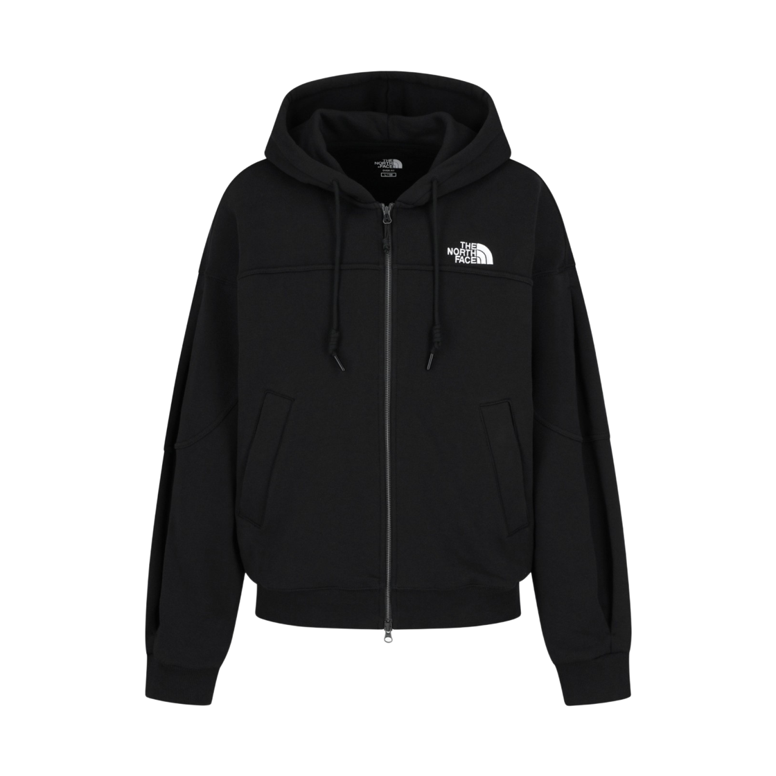 NJ5JS54K The North Face Edgeline Hood Zip Up BLK