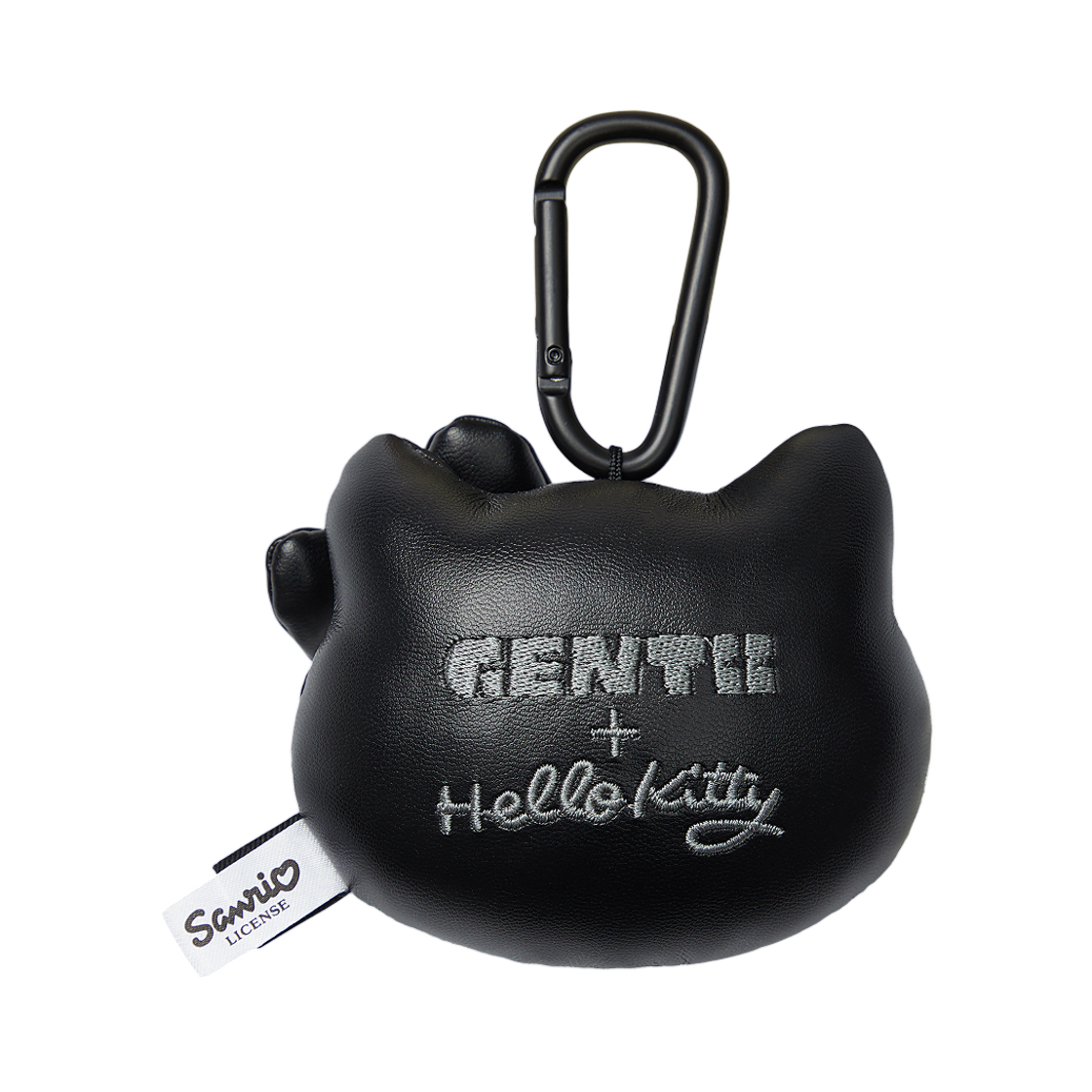 젠티 x 헬로 키티 카라비너 소프트 키링 크롬 02 블랙(Gentii x Hello Kitty Carabiner Soft Keyring Chrome 02 Black) - 2