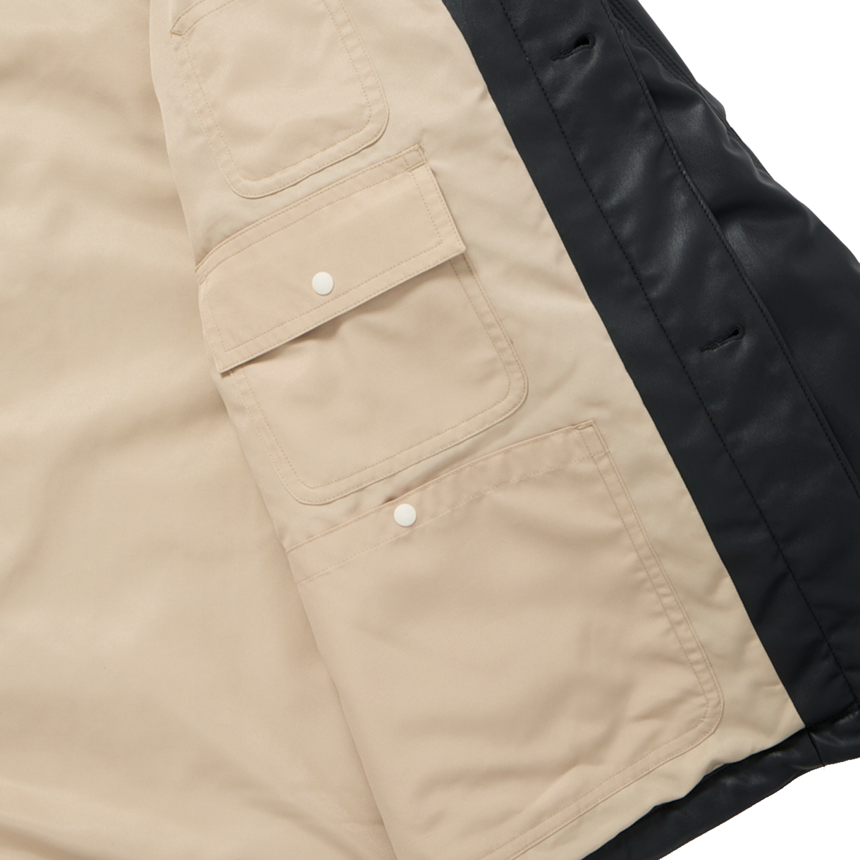 다이와 피어39 테크 신세틱 스킨 초어 자켓 블랙 - 26FW(DAIWA PIER39 Tech Synthetic Skin Chore Jacket Black - 26FW) - 3