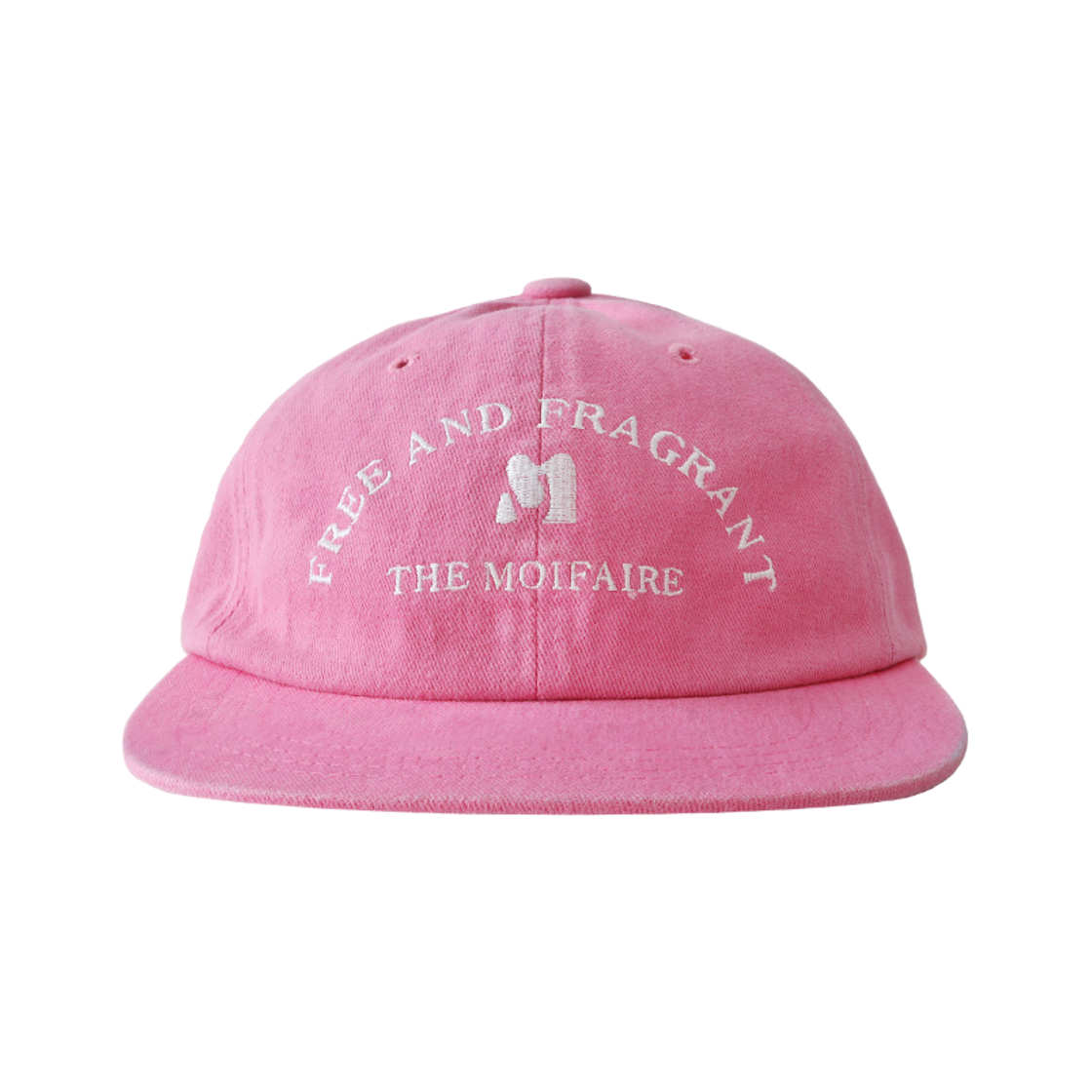 모이페어 로고 볼 캡 핑크(MOIFAIRE Logo Ball Cap Pink)