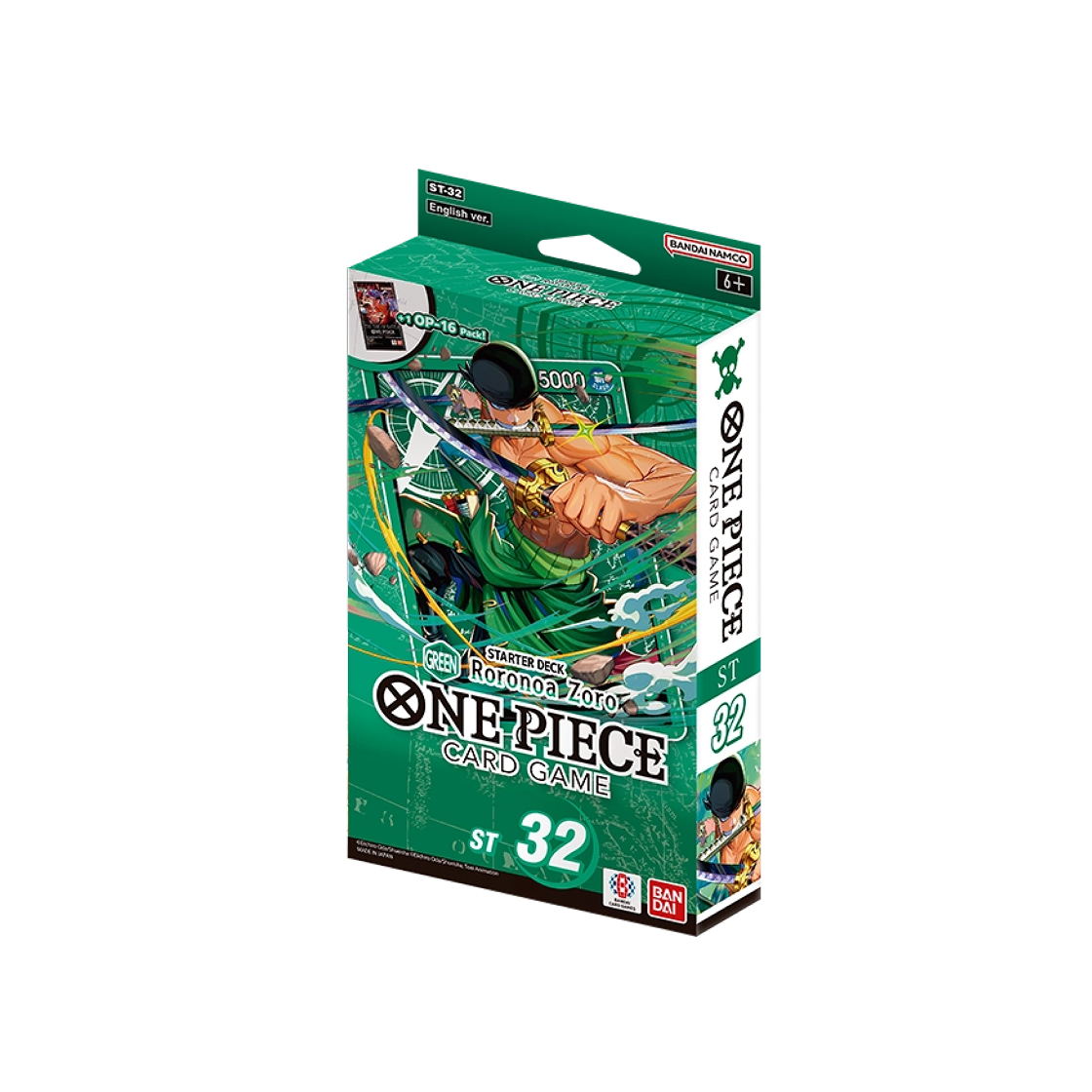 원피스 TCG 스타트 덱 그린 롤로노아 조로 (영문판)(One Piece TCG Starter Deck Green Roronoa Zoro (English Ver.)) - 1