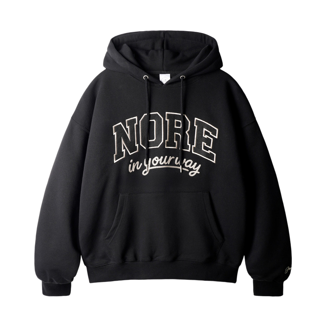 KJHD2661_black_29 JEMUT Nore Overfit Hoodie Black KJHD2661