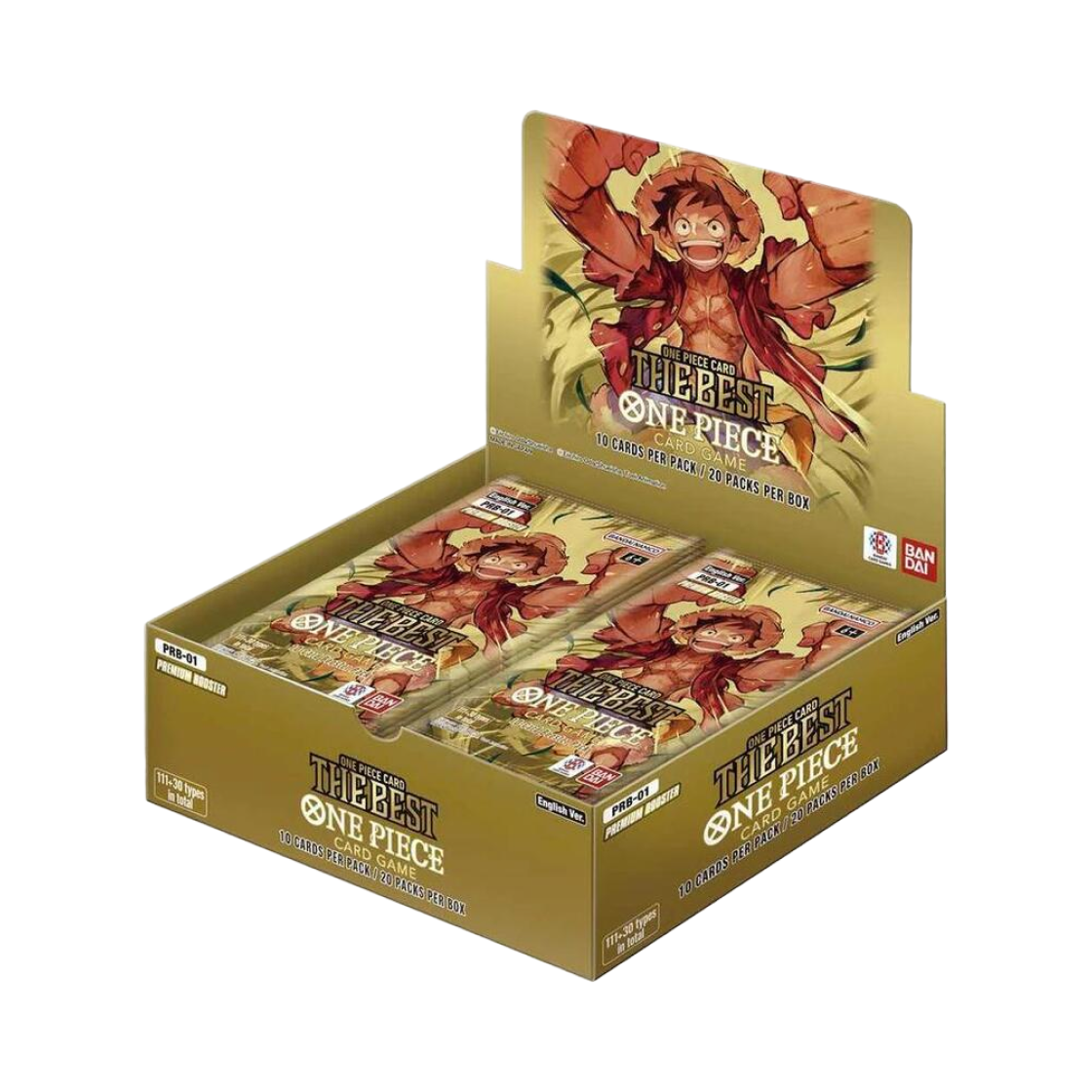 원피스 TCG 프리미엄 부스터 원피스 카드 더 베스트 (20팩/영문판)(One Piece TCG Premium Booster One Piece Card The Best (Pack of 20/English Ver.)) - 1