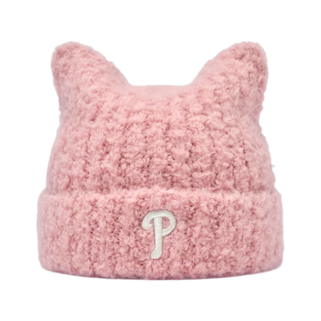 MLB 플러시 미야옹 비니 필라델피아 필리스 핑크(MLB Plush Meowing Beanie Philadelphia Phillies Pink)