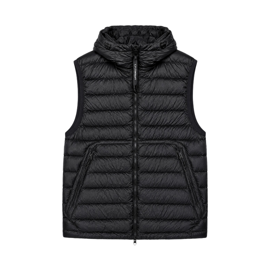 [25% 쿠폰] C.P. 컴퍼니 D.D. 쉘 고글 다운 질레 블랙 - 26FW([25% 쿠폰] C.P. Company D.D. Shell Goggle Down Gilet Black - 26FW)