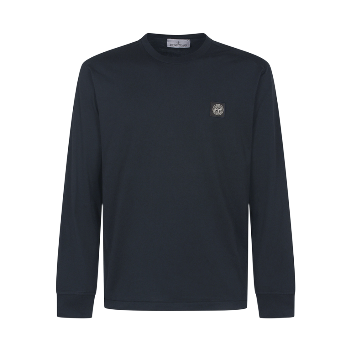 L1S15 2100031 S0013 V0020 [25% 쿠폰] Stone Island 2100031 Compass Print Long Sleeve T-Shirt Navy Blue - 26SS