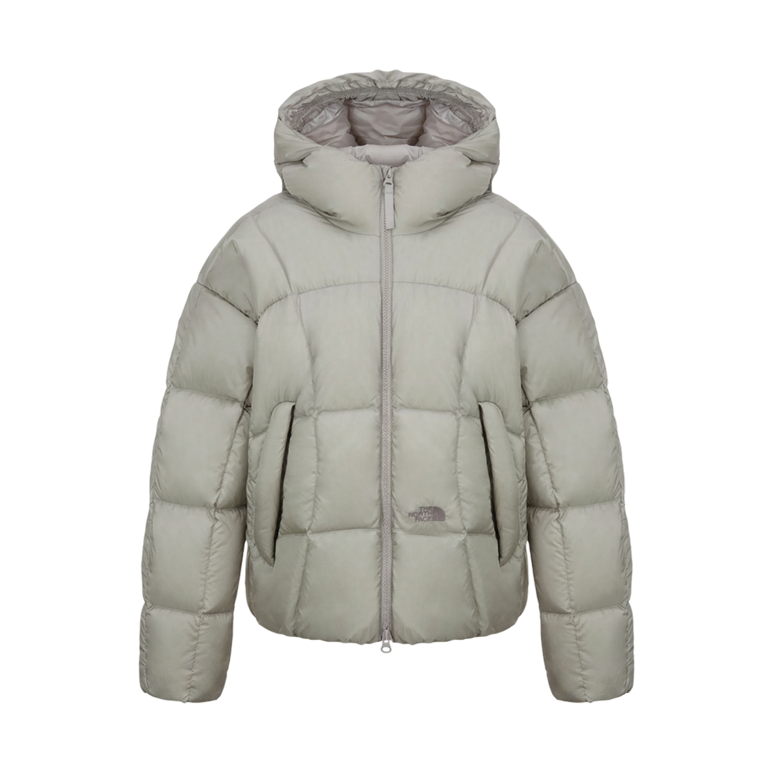NJ1DS93A (W) The North Face Trail Pack Down Jacket Nutral Gray - 26FW