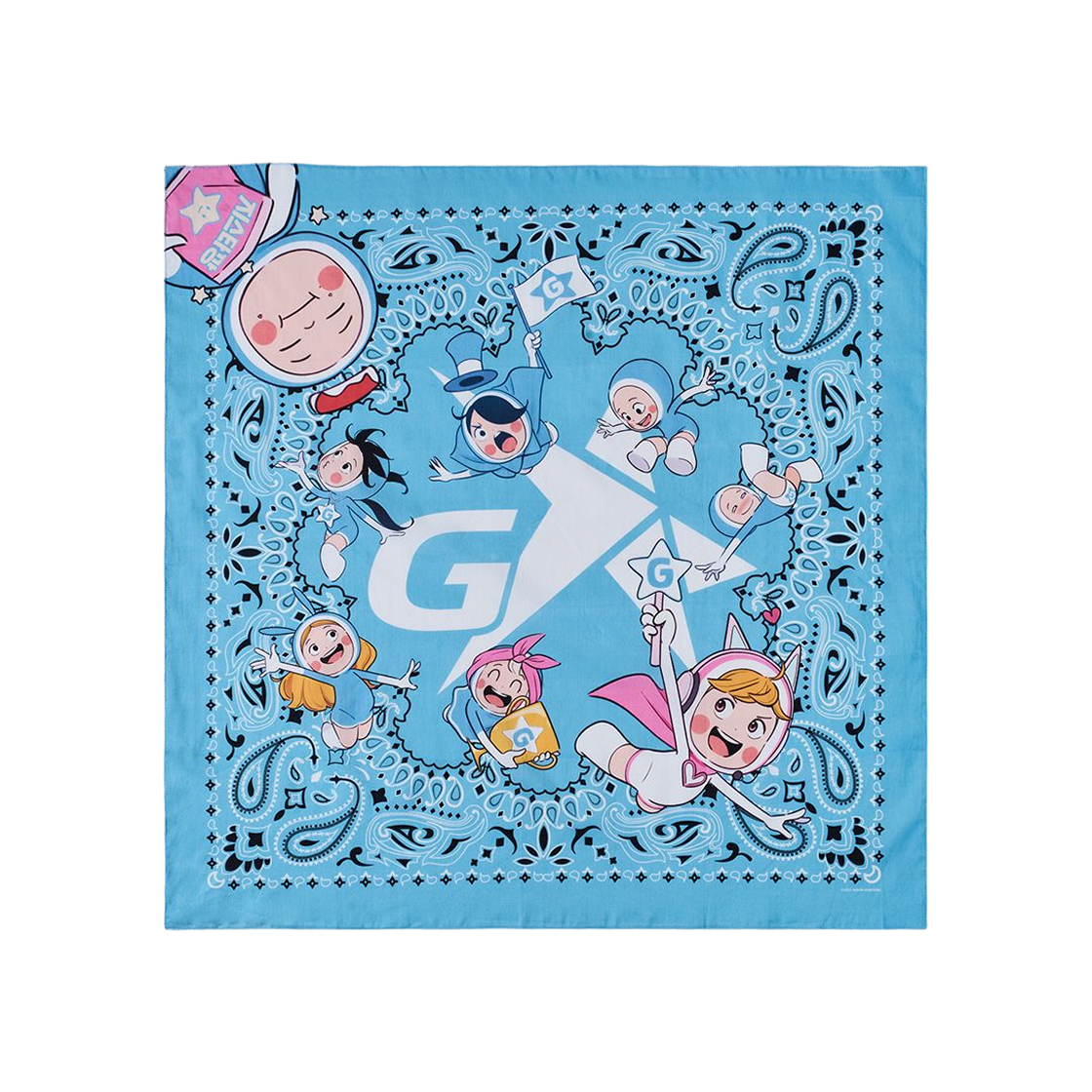 지스타 x 유미의 세포들 - 반다나 블루(G-STAR × Yumi's Cells – Bandana Blue)