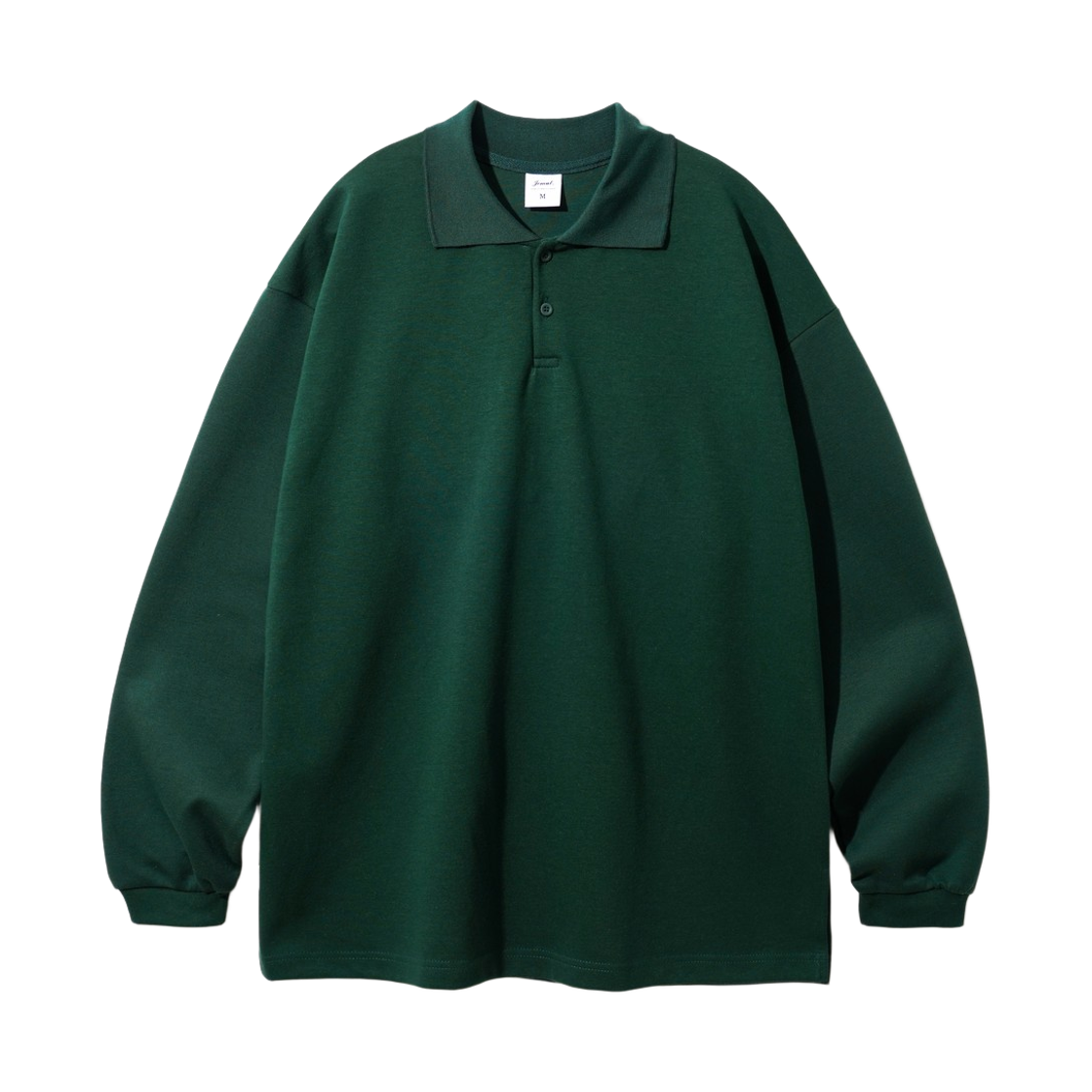 YHLT2471_29ountaingreen_29 JEMUT Cheff Collar Long T-shirts Mountaingreen YHLT2471