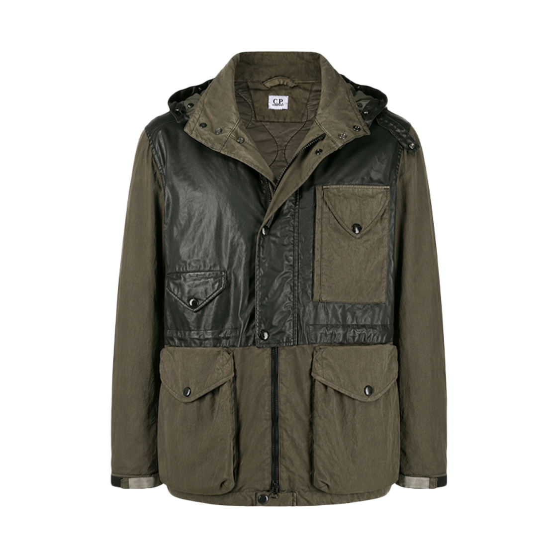 07CMOW041A 005363M 661 [25% 쿠폰] C.P. Company 15th Anniversary Nylon Effect Hunting Jacket Olive