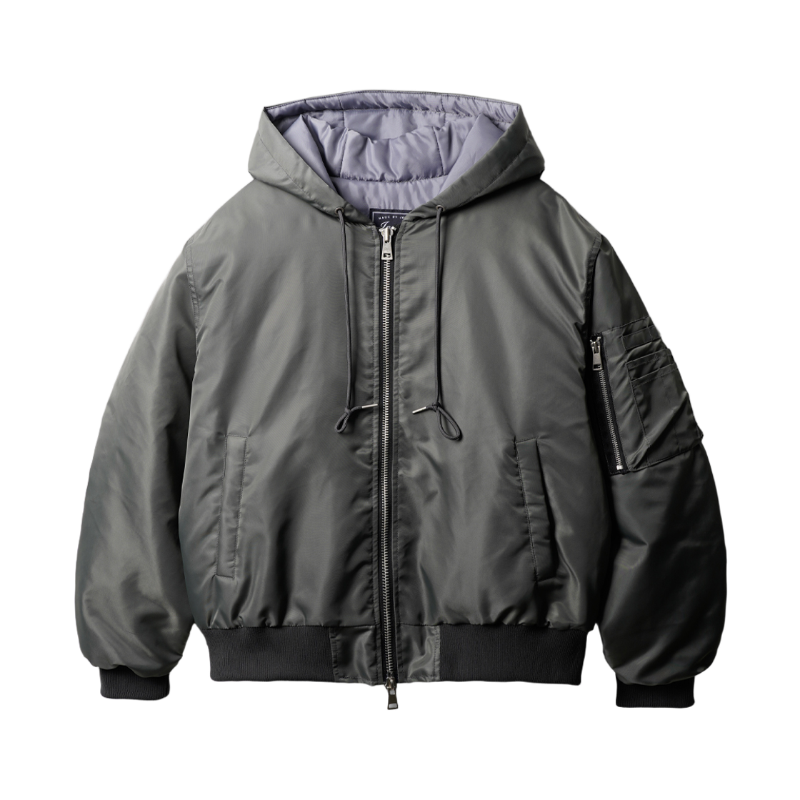 MMOT2669_gray_29 JEMUT Flight Hoodie Bomber Jacket Gray MMOT2669