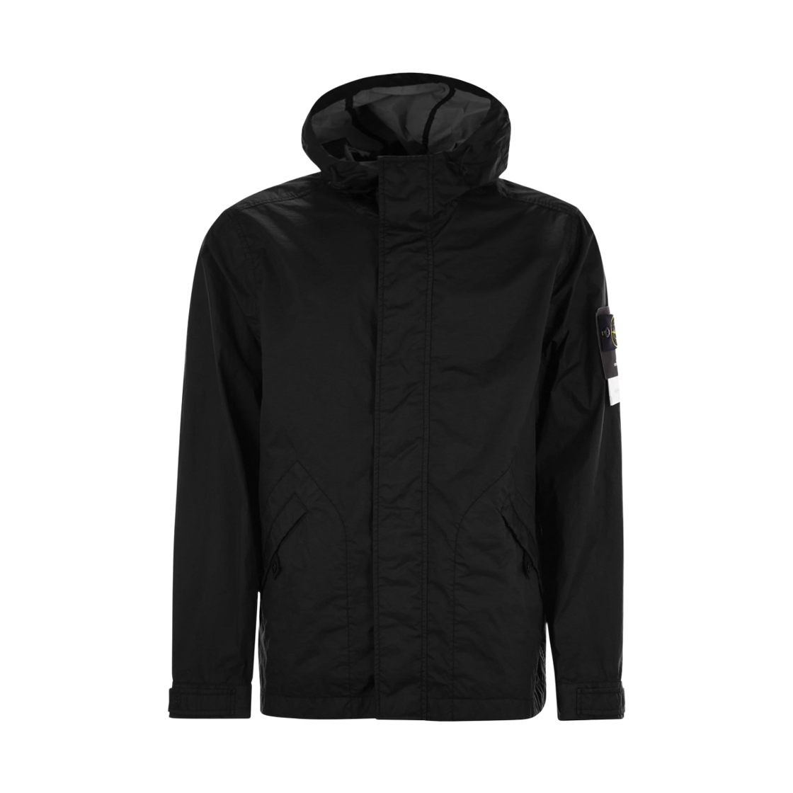K1S15 4100093 S0A21 V0029 [25% 쿠폰] Stone Island 4100093 Water-Resistant Hooded Jacket Black - 25SS