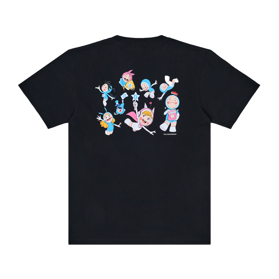지스타 x 유미의 세포들 - 티셔츠 블랙(G-STAR x Yumi's Cells – T-Shirt Black)