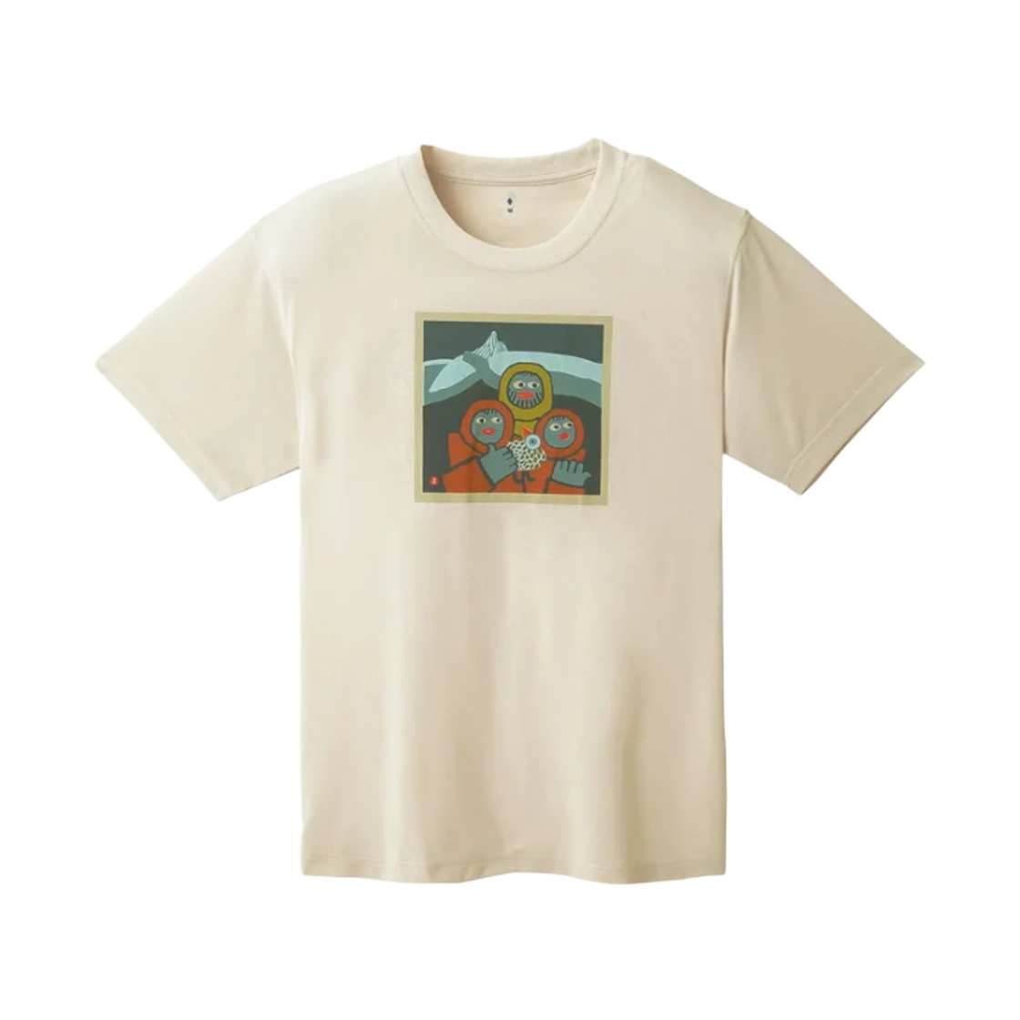 2304560 Montbell Wickron Tooi Yama T-Shirt Bone White