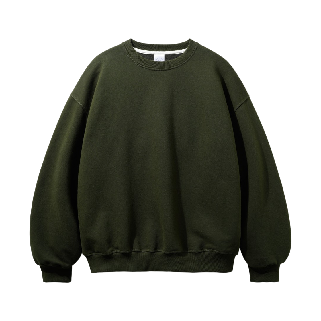 OYMT2595_darkkhaki_291 JEMUT Ample Balloon Fit Terry Sweatshirts Darkkhaki OYMT2595