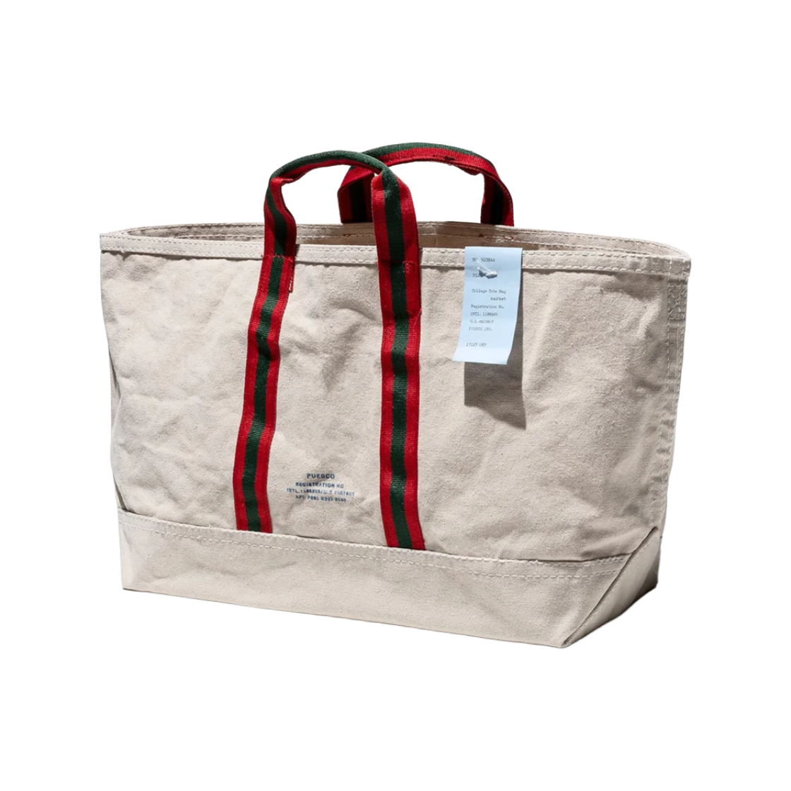푸에브코 칼리지 토트 백 마켓 멀티 - 26FW(Puebco College Tote Bag Market Multi - 26FW) - 2