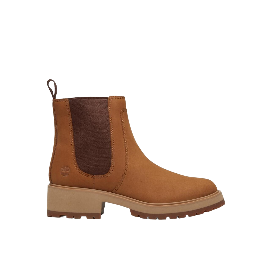 TB0A2KC7EM51 (W) Timberland Carnaby Low Chelsea Boots Medium Brown