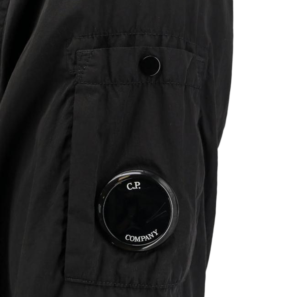 [25% 쿠폰] C.P. 컴퍼니 지퍼 렌즈 오버셔츠 블랙 - 26SS([25% 쿠폰] C.P. Company Zipped Lens Overshirt Black - 26SS) - 4