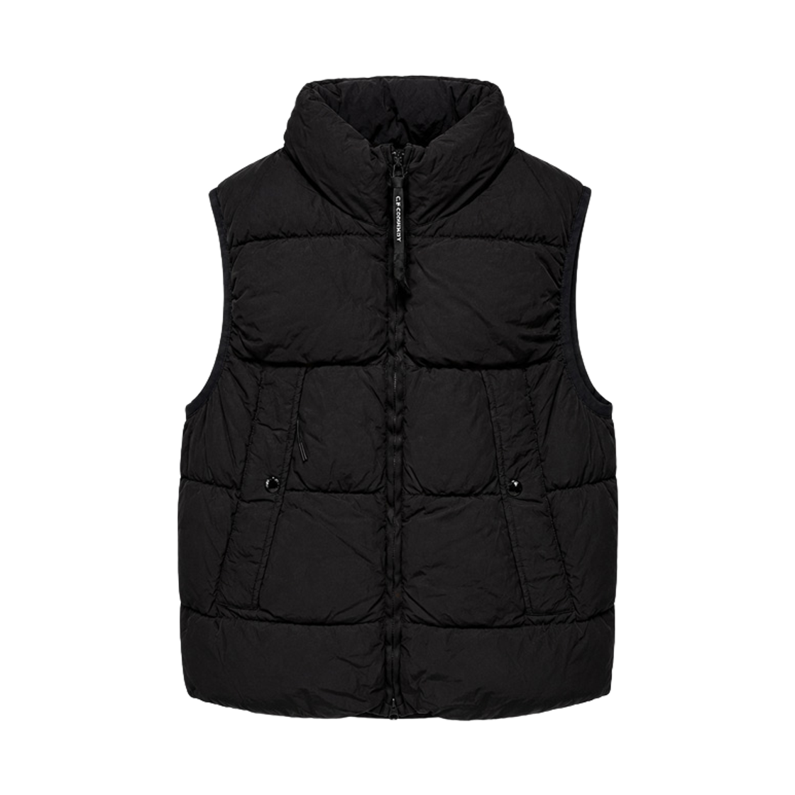 21CMVE010A 005904G 999 [25% 쿠폰] C.P. Company Chrome-R Down Vest Black - 26FW