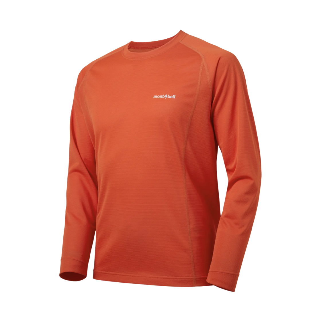 1114629 Montbell Cool Long Sleeve T-Shirt Orange 25
