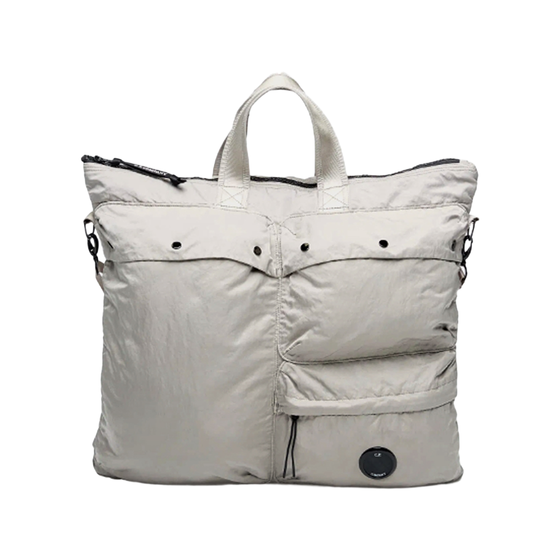 20CMAC042A 005269G 904 [25% 쿠폰] C.P. Company Nylon B Tote Bag Dove Grey - 26SS