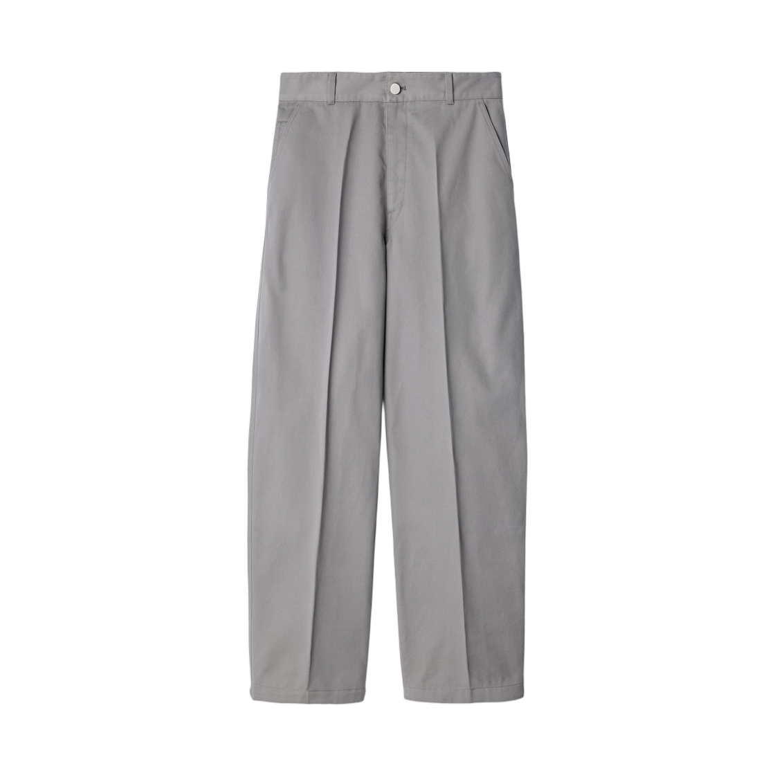 PA1330-LF1620-887 Lemaire Barrel Pants in Poly Cotton Twill Dolphin