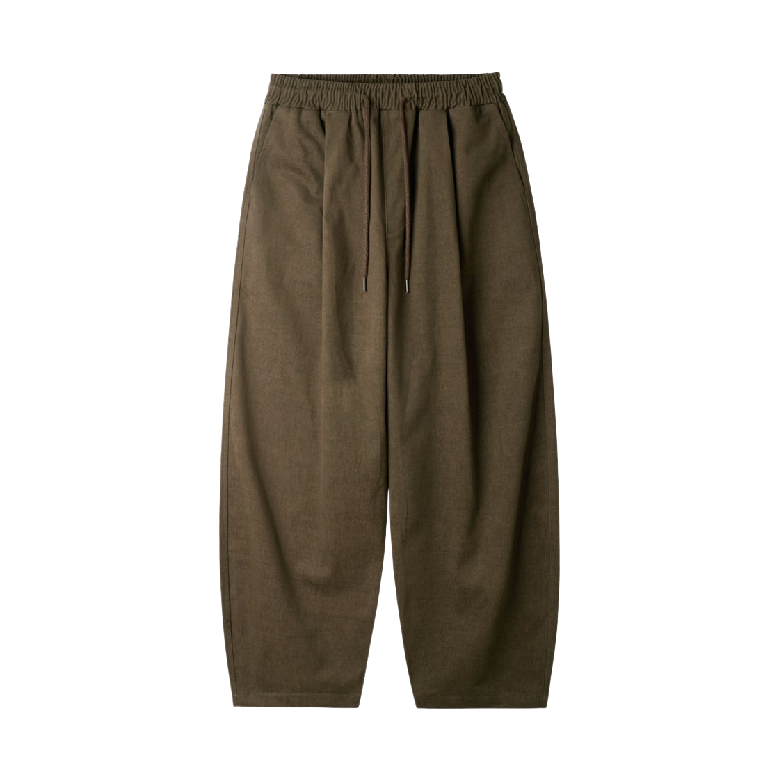 MMLP2673_brown_29 JEMUT Cotton Peach Wide Pants Brown MMLP2673
