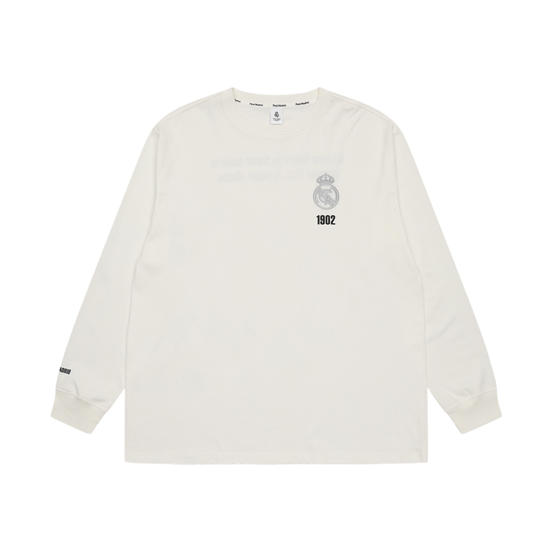 GRMFLS03 Real Madrid CF 1902 Long Sleeve White