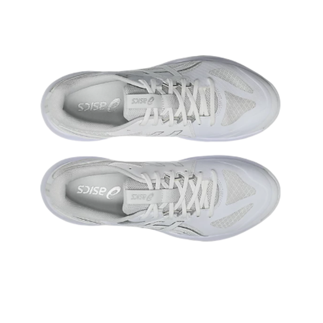 아식스 젤 택틱 13 화이트 퓨어 실버 - D 스탠다드(Asics Gel-Tactic 13 White Pure Silver - D Standard) - 2