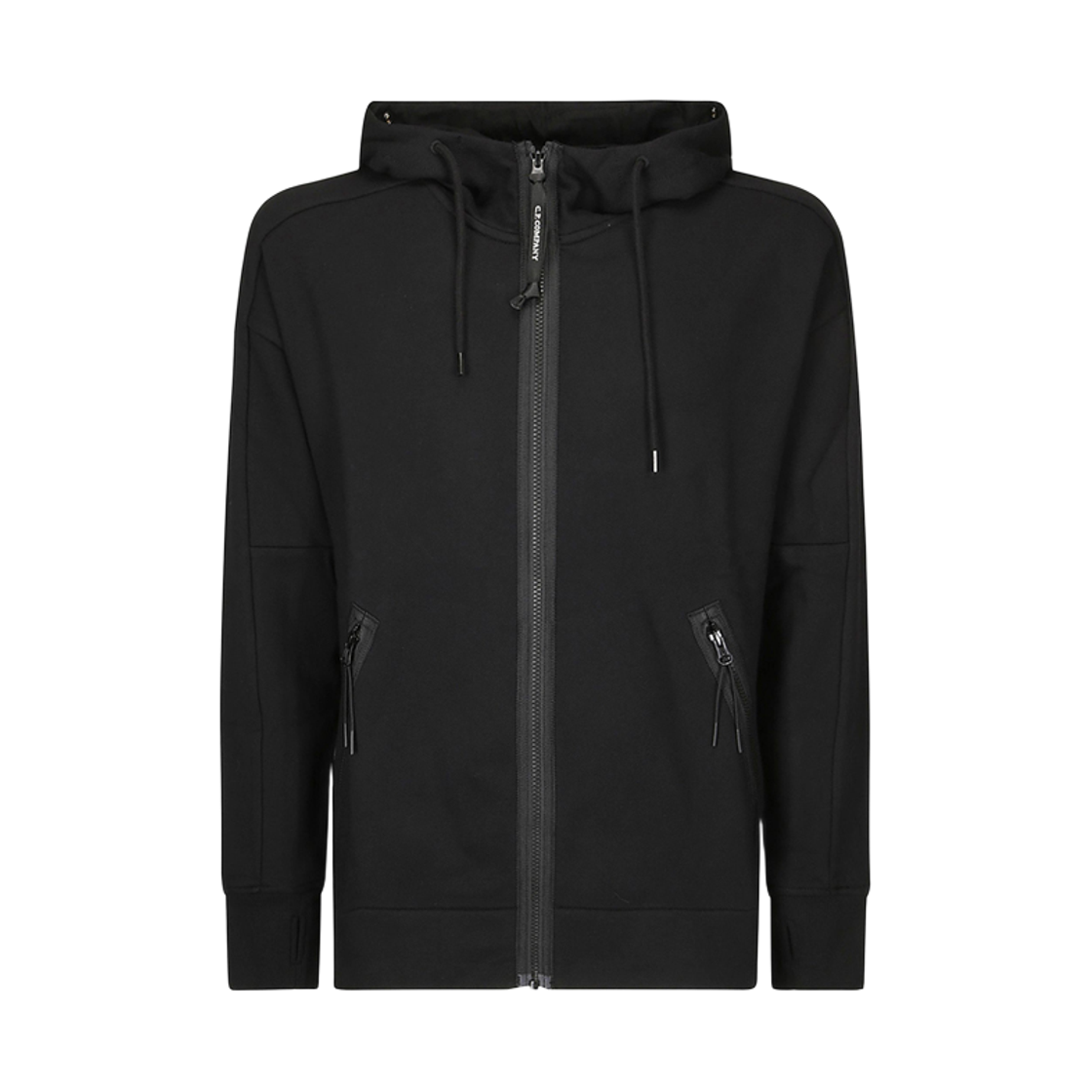 RCCMSS715A 005086W 999 [25% 쿠폰] C.P. Company Diagonal Raised Fleece Goggle Sweatshirt Black - 25FW
