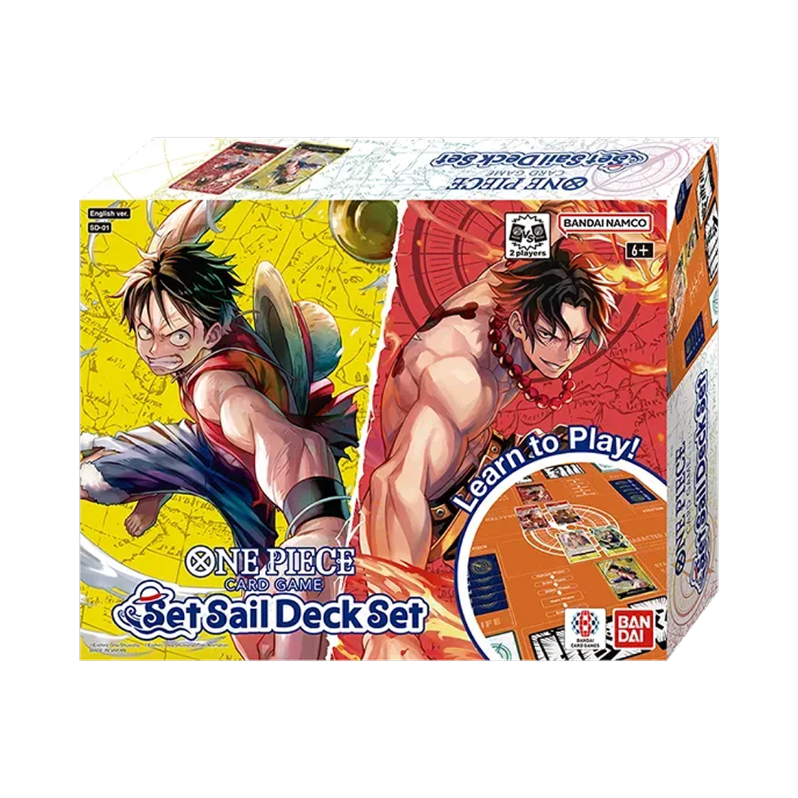 원피스 TCG 셋 세일 덱 세트 (영문판)(One Piece TCG Set Sail Deck Set (English Ver.)) - 1