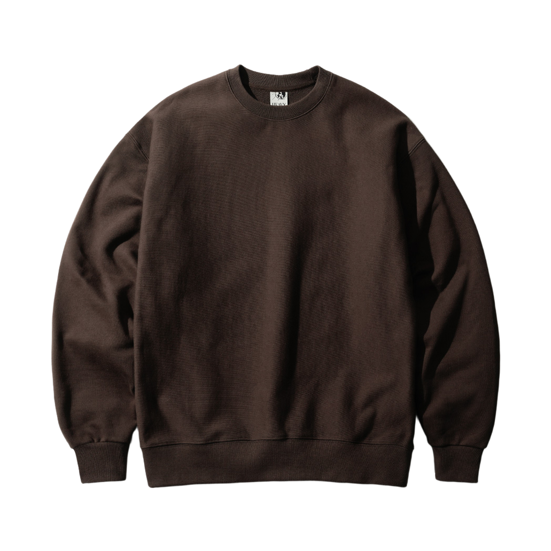 SJMT1423_brown_29 FP142 New wave heavy meteor divesre weave sweat shirts brown SJMT1423