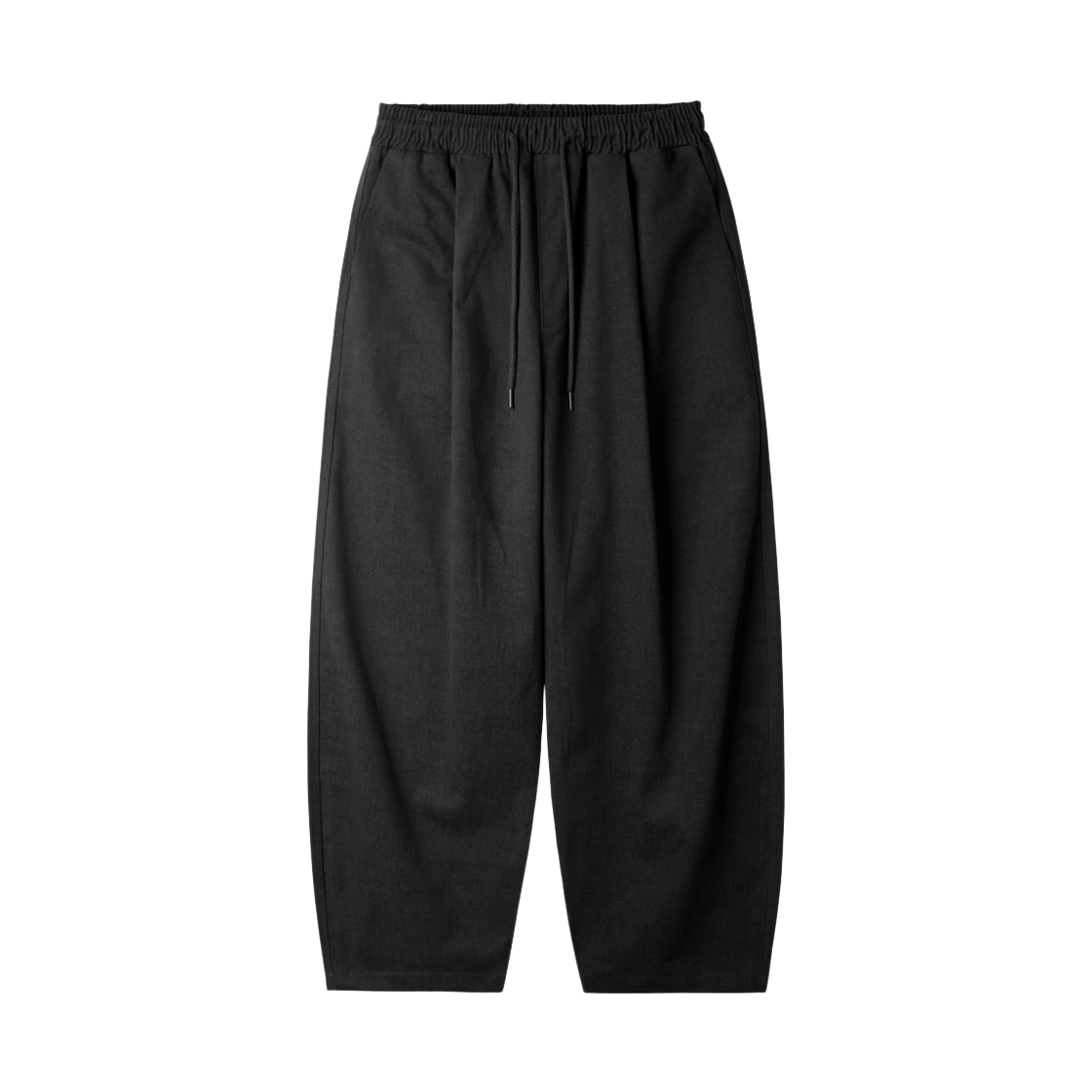 MMLP2673_black_29 JEMUT Cotton Peach Wide Pants Black MMLP2673